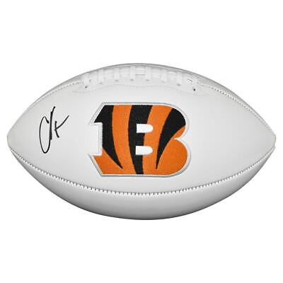 #ad Chad Johnson Signed Cincinnati Bengals Official NFL Team Logo Football Beckett $78.95