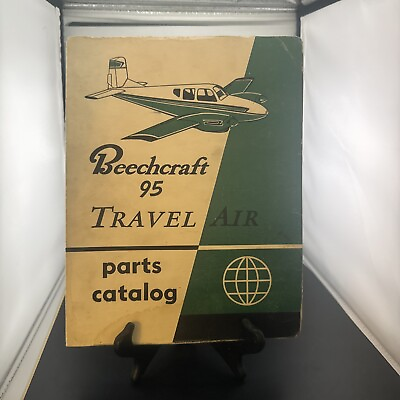 #ad BEECHCRAFT 95 TRAVEL AIR PARTS CATALOG AIRCRAFT MANUAL $250.00