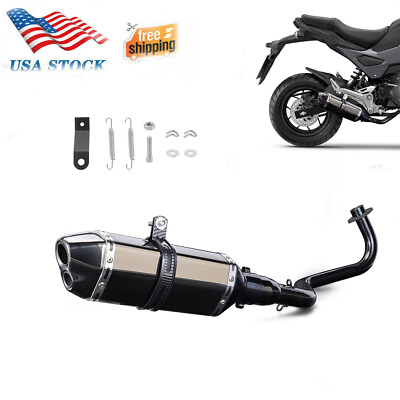 #ad Low Mount Exhaust System Headers Muffler Pipe For Honda Grom MSX 125 2013 2024 $91.20