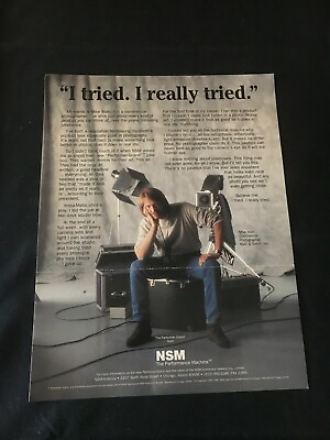 #ad NSM The Performance Machine Flyer NOS $7.50