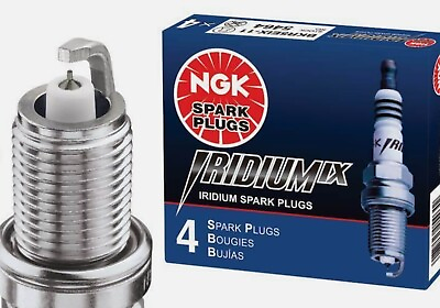 #ad NGK 93501 Set of 4 Spark Plugs LKAR7BIX 11S IRIDIUM IX Genuine Japan 4pk $33.99