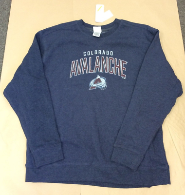 #ad Colorado Avalanche Sweater Unisex Sleeve Crew Neck NHL $25.00