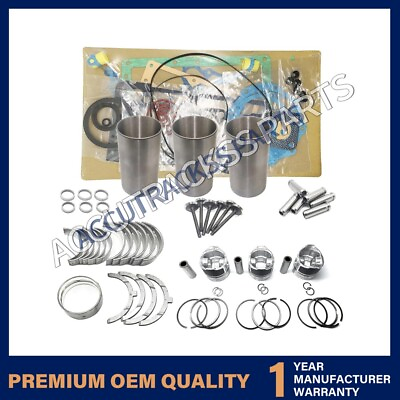 #ad Overhaul Kit Engine Replacement Parts for Kubota D1703 Engine $539.60