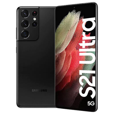 #ad #ad Samsung Galaxy S21 Ultra 5G 128GB SM G998U FACTORY UNLOCKED VERIZON ATT TMobile $329.48