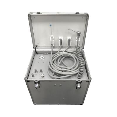 #ad Portable Dental Delivery Unit w Suction Syringe Compressor High Quality $549.07