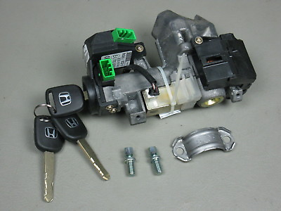 #ad 03 04 05 Honda Civic OEM Ignition Switch Cylinder Lock Automatic Trans 3 KEY $189.99