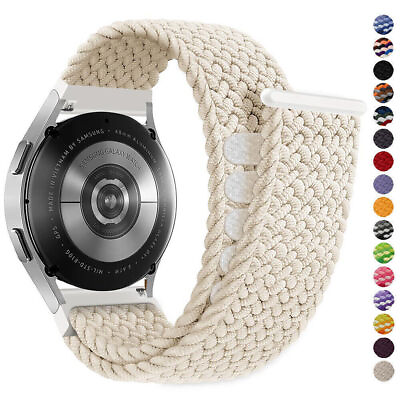 #ad Quick Release 20mm 22mm Universal Sport Nylon Loop Wrist Band Braided Solo Strap $5.63