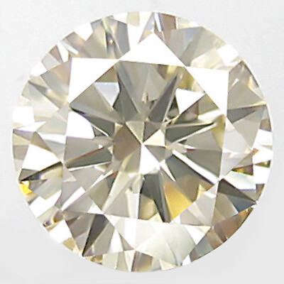 #ad 100% NATURAL DIAMOND GOLDEN YELLOW 0.07CT EARTH MINED BRILLIANT ROUND DIAMOND $40.00