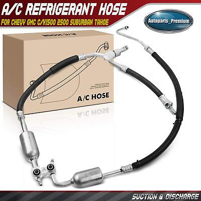 #ad A C Manifold Hose Assembly for Chevy GMC C K1500 2500 Suburban 96 99 Tahoe 5.7L $52.99
