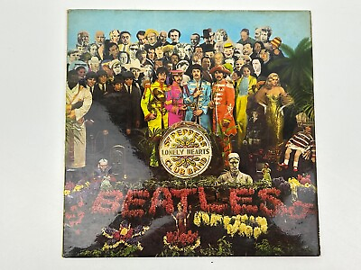 #ad Beatles Sgt Lonely Hearts Club Band Vinyl UK 1st Press Mono Record PMC7027 GBP 159.96