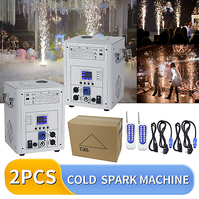 #ad Cold Spark Firework Machine 750W Indoor Fireworks Fountain Spark Wedding Machine $559.29