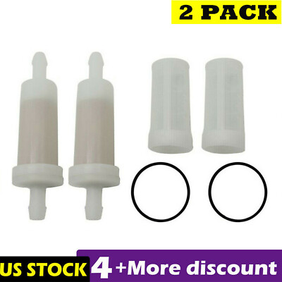 #ad Set 2 Fit For Seadoo 2 Stroke Water Separator Filter Oring Oil Fuel Filter Kit $7.99