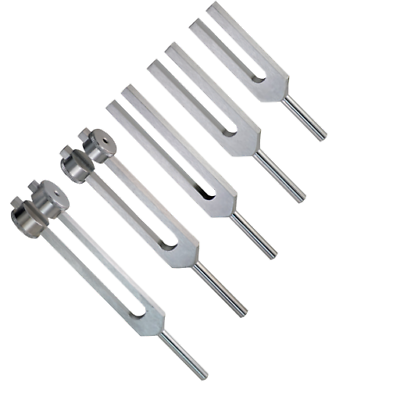 #ad Set of 5 Tuning Forks: C12825651210242056 Aluminum Alloy Premium $83.99