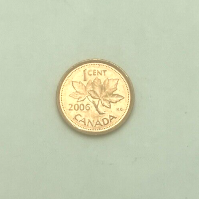 #ad 🍁 Penny Canada 2006 Non Magnétique C $20.00