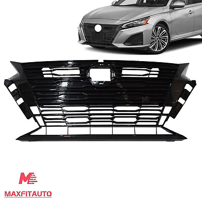 #ad #ad Fits Nissan Altima SL 2023 2024 Front Grille Grill Gloss Black 62310 9HF8E $299.99