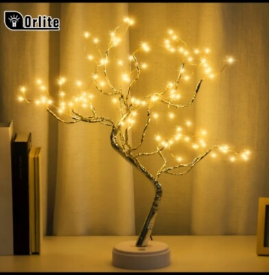 #ad Artificial Light Tree Lamp 20quot; Tabletop Bonsai Tree Light with 108 LED Gift $22.80