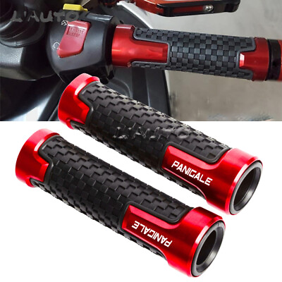 #ad Red motorcycle Grip Handle bar Handlebar For Ducati Panigale 1199 1299 959 V2 V4 $16.29