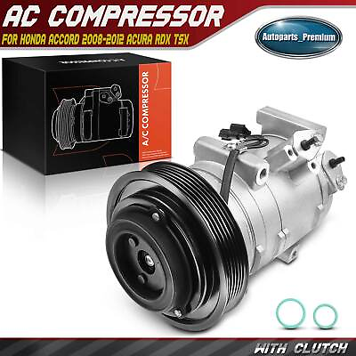 #ad New AC Compressor with Clutch for Honda Accord 2008 2012 Acura Crosstour 10SR15C $119.99
