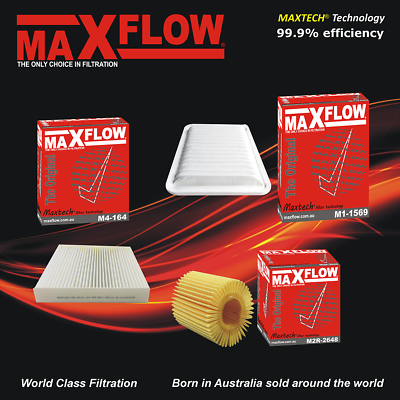 #ad Maxflow® Air Petrol Oil Filter Service Kit For Toyota Camry 2.5L ASV50R 2AR FE AU $99.99