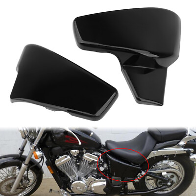 #ad Battery Side Cover For Honda Shadow VLX 600 VT600CD Deluxe VT 400 1999 2007 $39.99