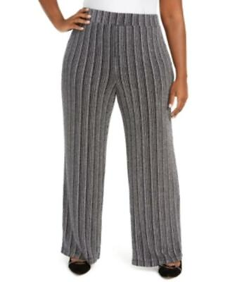 #ad MSRP $65 Jm Collection Plus Size Metallic Soft Pants Size 1X $18.24