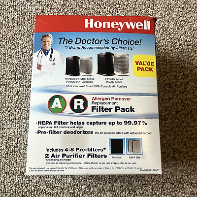 #ad Honeywell HRF ARVP True HEPA Filter Value Combo Pack 2x HEPA and 1x Pre filter $23.99
