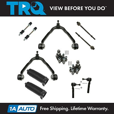 #ad TRQ For Silverado Sierra Control Arm Ball Joint 12pc Steering Suspension Kit $179.95