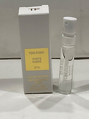 #ad Tom Ford WHITE SUEDE Eau de Parfum EDP Spray 0.07 oz 2 ml Sample Size $11.69