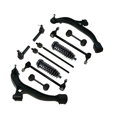 #ad 12 Pc Suspension Kit for Chrysler amp; Dodge Control Arms Inner amp; Outer Tie Rods $129.50