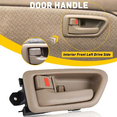 #ad Door Handle Interior Front or Rear Left Driver Side For 1997 2001 Toyota Camry $10.99