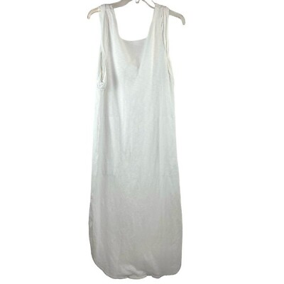 #ad Medium Free People Beach Dress in White Low Back $38.00