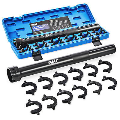 #ad 13pc Inner Tie Rod Removal Auto Tool Kit with 12 SAE amp; Metric Crowfoot Adapters $39.99