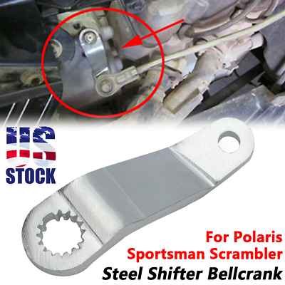 #ad US Steel Shifter Bellcrank 3234724 For Polaris Sportsman Scrambler 550 850 1000 $10.99