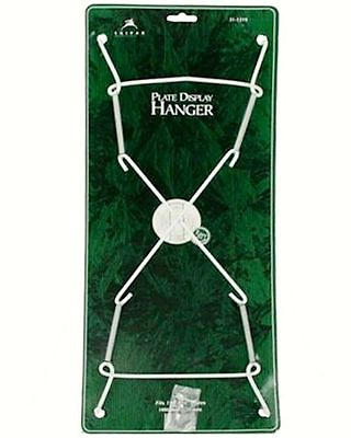 #ad WHITE 19quot; 24quot; WIRE PLATE HANGER Platters Tiles HEAVY DUTY Super Strong $17.90