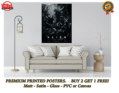 #ad Alien Covenant Classic Movie Large Poster Art Print Gift A0 A1 A2 A3 Maxi GBP 31.50