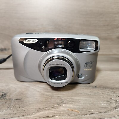 #ad Samsung Camera IBEX 130 QD Panorama AF FUZZY LOGIC 38 130mm Macro 35mm $12.99