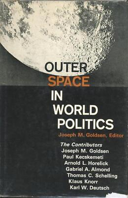 #ad 1963 OUTER SPACE IN WORLD POLITICS INSCRIBED RAND Corporation $20.00