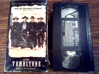 #ad 💰TOMBSTONE💰 VHS 1994 must read sealed $8.99