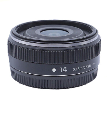 #ad New Power Lumix G 14mm F2.5 II ASPH Lens for Panasonic Olympus M4 3 mount Camera $113.99