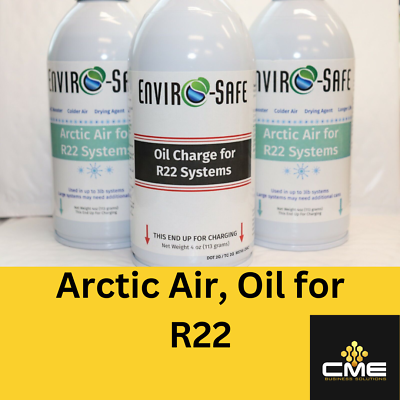 #ad Envirosafe Arctic Air for R22 Oil Charge Support AC $39.99