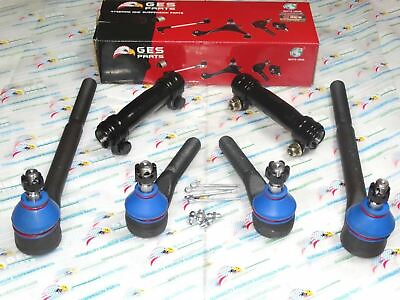 #ad 2WD 6pc Front Tie Rod Ends amp; Sleeves For S10 Blazer Jimmy ES3379 ES2004 $54.89