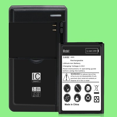 #ad High Performance 2570mAh Replaceable Battery USB Charger F LG Transpyre VS810PP $36.23