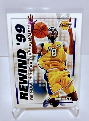 #ad 2000 01 Impact Rewind 99 Kobe Bryant Los Angeles Lakers $5.99