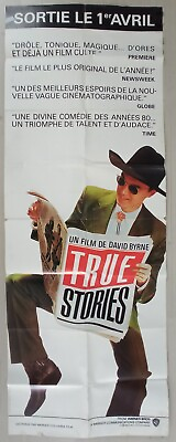 #ad TRUE STORIES David Byrne John Goodman Original Movie Poster Panel $34.00