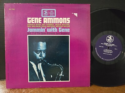 #ad Gene Ammons ‎– Jammin#x27; With Gene 1970 Prestige RVG Mal Waldron Jackie McLean LP $7.99