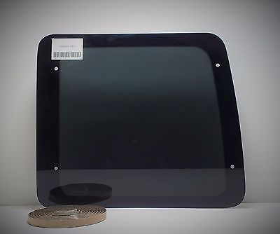 #ad Fits: 92 16 Ford Econoline Van Back Glass Passenger Side right 4 Holes $69.99