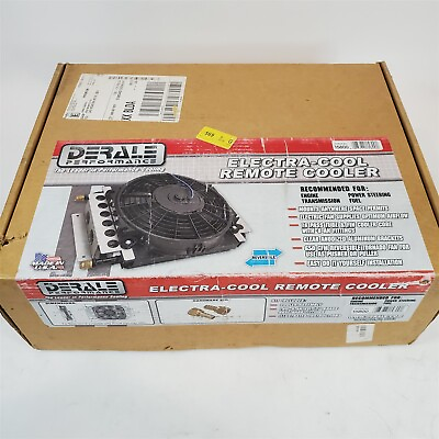 #ad DeRale 15800 Performance Electra Cool 16 Pass Copper amp; Aluminum Remote Cooler $165.00