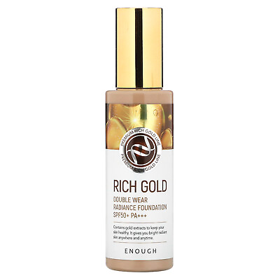 #ad Rich Gold Double Wear Radiance Foundation SPF 50 PA #23 3.53 oz 100 g $12.27