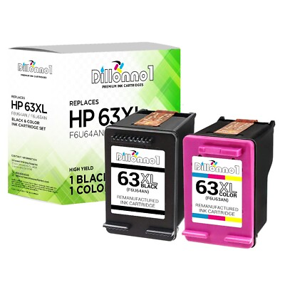 #ad For HP 63XL HP 63 Ink Cartridge for Envy 4516 4520 4522 OfficeJet 3830 4650 5255 $14.95