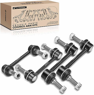 #ad #ad Set of 4 Front amp; Rear Sway Bar Links Kit Stabilizer Bar Links Compatible with H $53.99